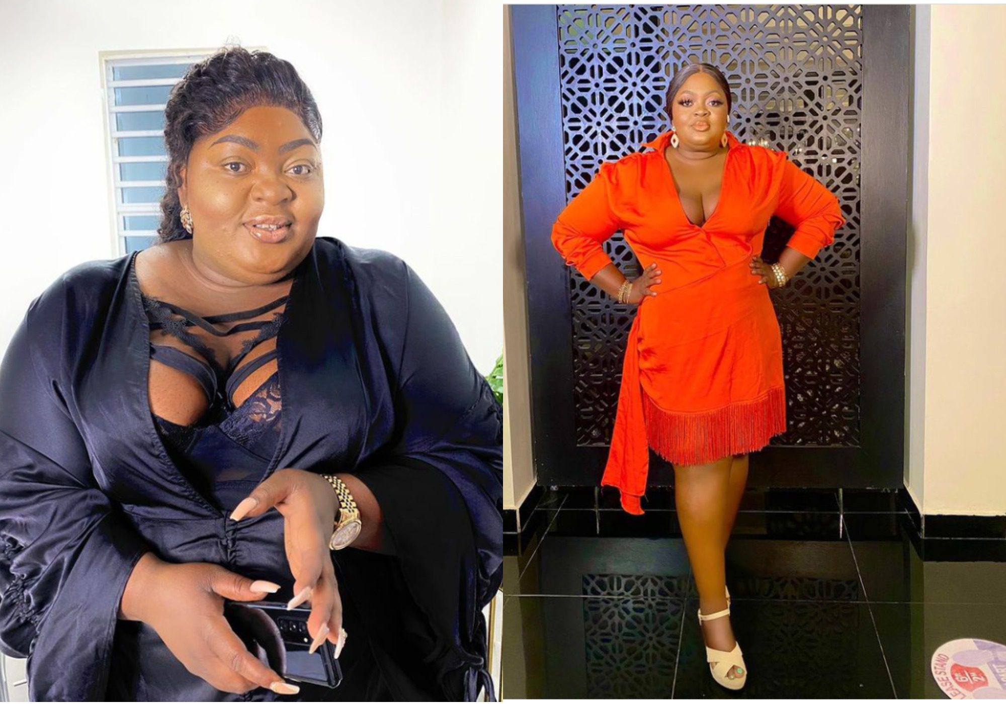 Eniola Badmus's Weight Loss Journey: Before and After Surgery 4